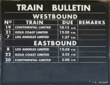 Train Bulletin @ Kelso WM null